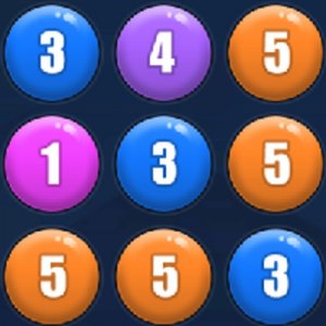 Merge Bubble Number Online Puzzle Game