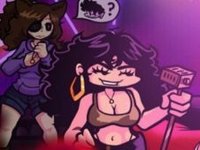 FNF Baddies vs Stalker Cassette Girl Jazz Online Game