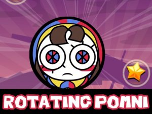 Rotating Pomni Puzzle Game