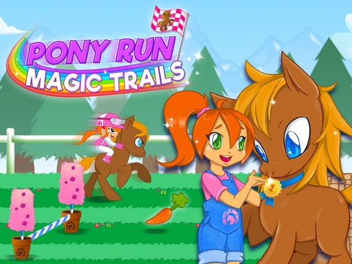 Pony Run: Magic Trails Online Arcade Game