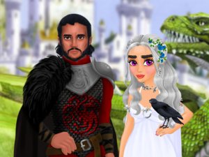 Dragon Queen Wedding Dress Game