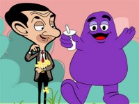 When Mr Bean Meets Grimace: Brainy Puzzle Game