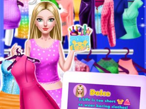 Internet Fashionista Dress Up Online Game