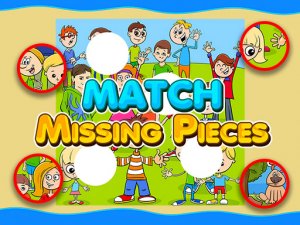 Match Missing Pieces Kids Educational Puzzle Game