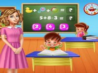 Kindergarten School Teacher Kids Learning Games Online