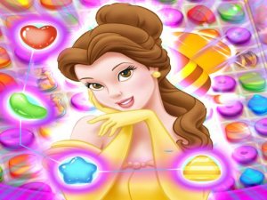 Belle Princess Match 3 Puzzle Online Game