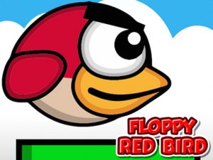 Floppy Red Bird Flying Game