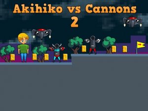 Akihiko vs Cannons 2 Online Game