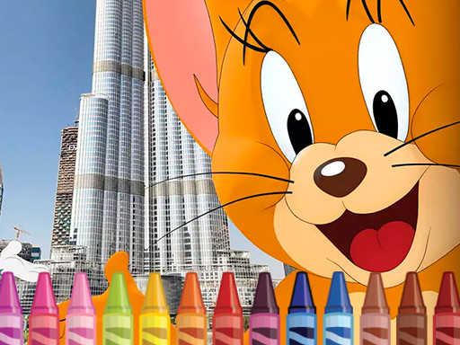 Tom and Jerry Coloring Game