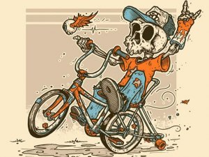 Halloween Bike Ride Jigsaw Puzzle Game
