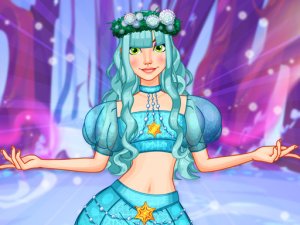 Winter Fairy Dress Up Game