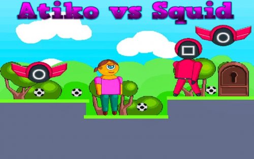 Atiko vs Squid: 2D Platformer Adventure