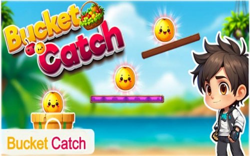 Bucket Catch Pro - Ball Tossing Ability Game