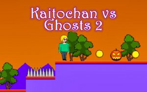 Kaitochan vs Ghosts 2: Halloween Platformer Online Game
