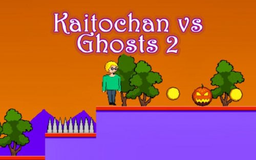Kaitochan vs Ghosts 2: Halloween Platformer Game