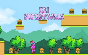 Kei Superwoman: Burger Rescue Platformer Game