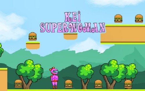 Kei Superwoman: Burger Rescue Platformer
