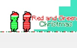 Red and Green Christmas: Portal Jump Adventure
