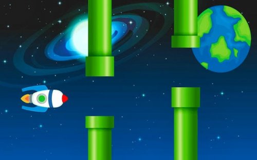Projectile Odyssey: Space Flight Adventure