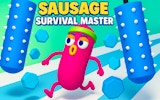 Sausage Survival Master: Food Run Game