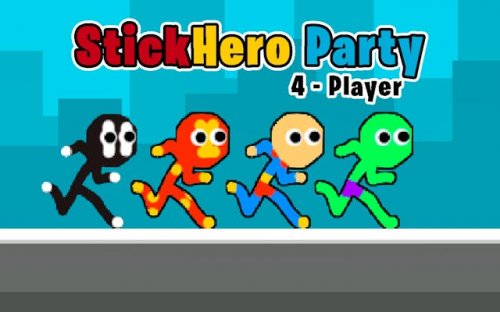 Stickhero Party 4 Player - Multiplayer Obstacle Challenge