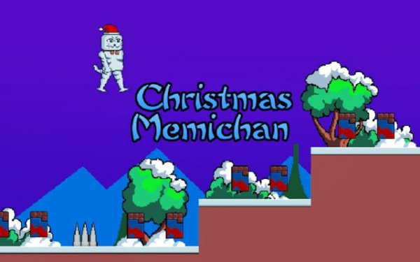 Santa Cat Holiday Platformer