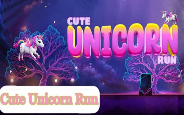 Cute Unicorn Run: Magical Dash Adventure Online Arcade Game
