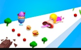 Mouth Shape Food Catcher 3D
