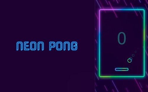 Neon Pong: Classic Arcade Game