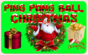 Ping Pong Ball Christmas - Holiday Bounce Game Online
