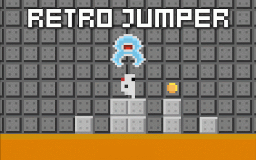 Retro Jumper - Pixel Coin Collector