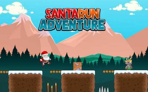 Santa Run Adventure - Endless Runner Game