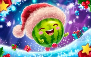 Santa Melon Endless Jump Adventure Online Game