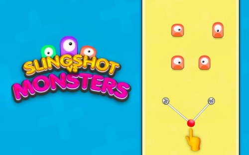 Slingshot Vs Monsters - Arcade Shooting Game