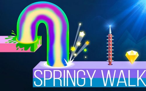 Springy Walk: Slinky Adventure