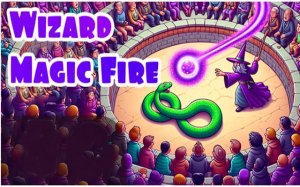 Wizard Magic Fire Pro: Arcade Spellcaster Online Game