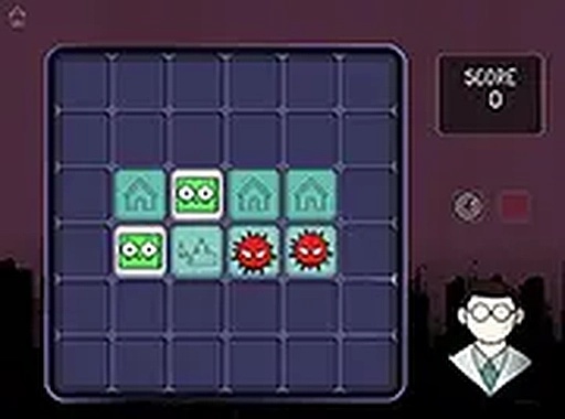 Virus Containment: A Memory Puzzle