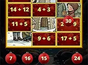 Winter Tile Math Practice