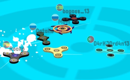 3D Spinner Arena Showdown